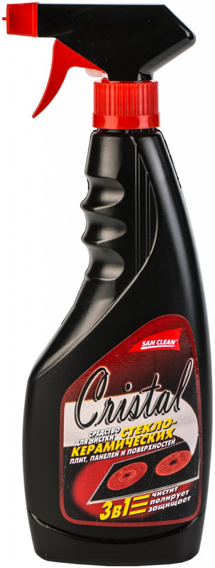 Засіб SAN CLEAN Cristal для чищення, 500мл